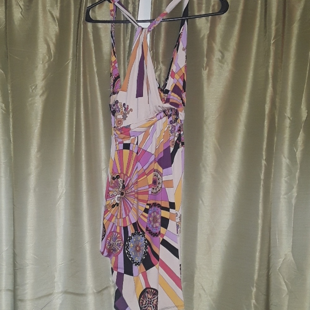 Multicolored beautiful dress